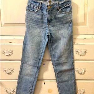 Loft Cropped skinny jeans. Size 2.